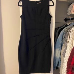 Black Calvin Klein dress
